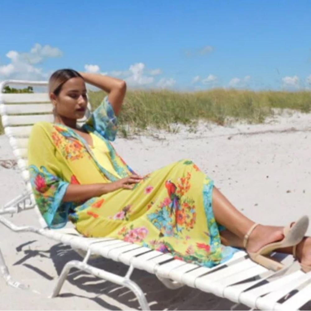 NWT Ranee’s Tropical Duster One Size - Picture 3 of 14